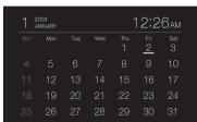 SONY DPP-F700 - Affichage d'horloge et de calendrier - 12