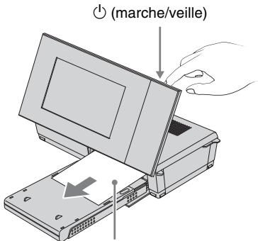 SONY DPP-F700 - En cas de bourrage de papier - 1