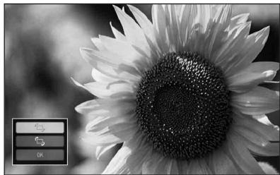 SONY DPP-F700 - Rotation d'une image - 1
