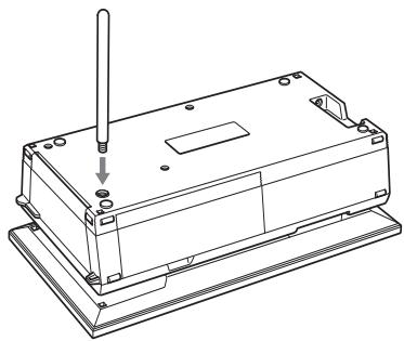 SONY DPP-F700 - Installation du pied - 1