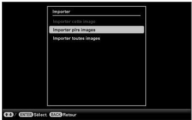 SONY DPP-F700 - Mode d'affichage d'une seule image (Affichage d'une seule image) - 2