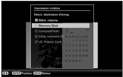 SONY DPP-F700 - Sauvegarde d'une image - 1