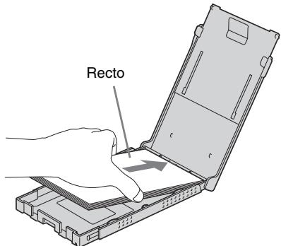 SONY DPP-F700 - Ouvrez le couvercle du magasin à papier. - 2
