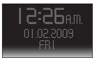 SONY DPP-F700 - Affichage d'horloge et de calendrier - 7