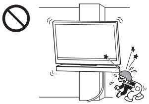 SONY HT-CT350 - Tenga en cuenta el lugar de instalación. - 1