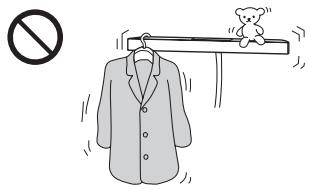 SONY HT-CT350 - No coloque objetos encima de los Productos. - 2