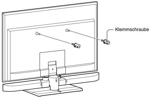 SONY HT-CT350 - Wenn Sie das Fernsehgerät in der Höhe einer Wand auf den Boden stellen - 1