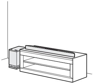 SONY HT-CT350 - Positionnement du système - 3