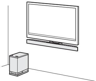 SONY HT-CT350 - Positionnement du système - 2