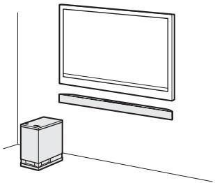 SONY HT-CT350 - Het systeemplaatsen - 4