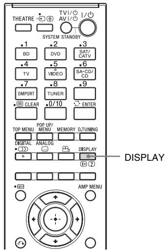 SONY HT-CT350 - Ver el nombre de la emisora o la Frequencia en el visor del panel frontal - 1