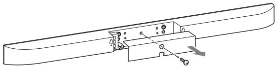 SONY HT-CT350 - De luidsprekkerkabel aansluiten op de luidspreker - 1