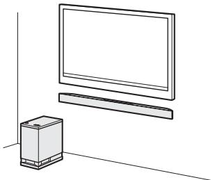 SONY HT-CT350 - Positionnement du système - 4