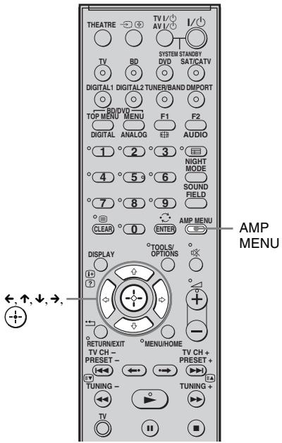 SONY HT-FS3 - Etablissement de la transmission du son entre le caisson de graves et l'unité secondaire S-AIR (Réglage de l'ID) - 1