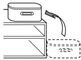 SONY HT-FS3 - Ajuste la ubicación (altura, orientación y lugar de la sala) de los productos S-AIR hasta conseguir la recepción más estable. - 1