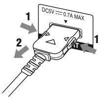 SONY HT-SF470 - Notas acerca de la connexion del adaptor Digital MEDIA PORT - 1