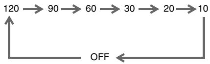 SONY ICF-CL75IP - Using the sleep timer - 1