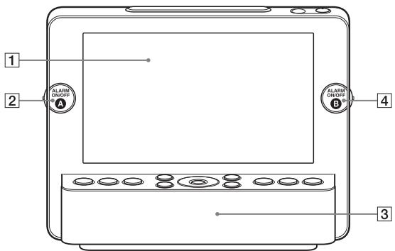 SONY ICF-CL75IP - Avant - 1