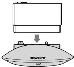 SONY IPT-DS1 - Comment metre votre apparéil photo sur cet apparéil - 1