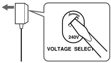 240V VOLTAGE SELECT