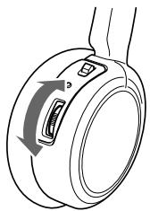 SONY MDR-IF140K - Placez le casque d'écoute sur la tête. - 1