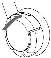 SONY MDR-IF140K - Inserting the battery - 3