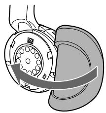 SONY MDR-IF140K - Replacing the ear pads - 1