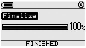 Finalize 100% FINISHED