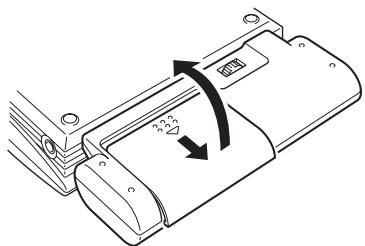 SONY PHOTOVAULT - Utilización del compartimiento para pilas - 2