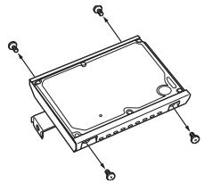 SONY PLAYSTATION 3 - Using a crosshead screwdriver, remove the screws (4 places). - 1
