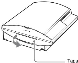SONY PLAYSTATION 3 - Extraiga la tapa de la bahía del disco duro situada en el lado izquierdo del sistema. - 1