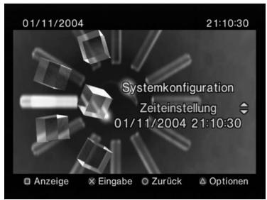 SONY SCPH-70004 - Das „Systemkonfiguration“-Menü - 1