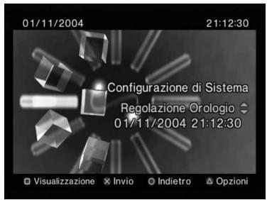 SONY SCPH-70004 - Uso del menu Configurazione di Sistema - 1