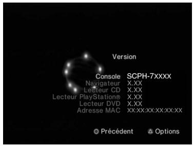 SONY SCPH-70004 - Lorsque le menu principal est affiché ( ·s page 90), appuyez sur la touche Ⓔ. - 1