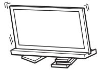 SONY SU-52HX1 - Asegúrese de instalar el soporte para TV en una superficie plana y sólica. - 1