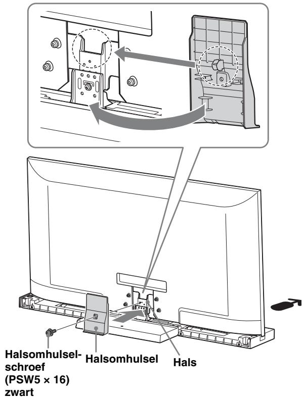SONY SU-52HX1 - Bevestig het halsomhulsel aan de hals. - 1