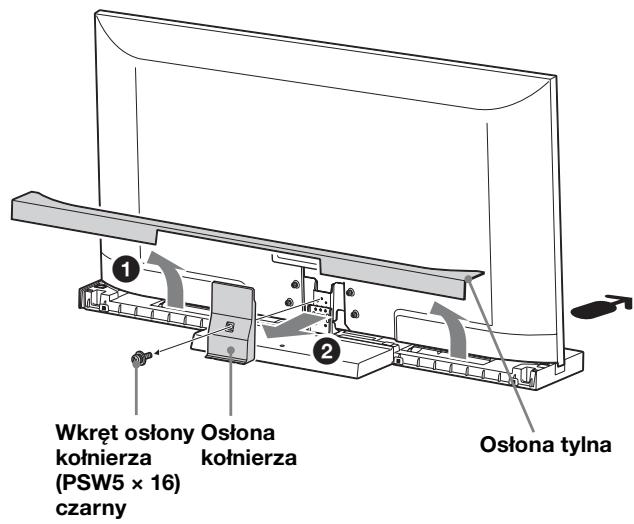SONY SU-52HX1 - Zdemontowac oslonte tylna i oslonte koñnierza. - 1