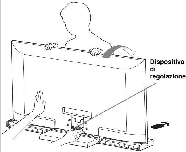 SONY SU-52HX1 - Regolare l'angolo di visione. - 1