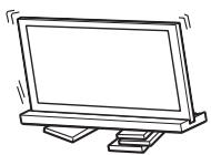 SONY SU-52HX1 - Si raccomanda di installare il supporto per tevisore su un pavimento solido e piano. - 1