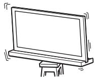 SONY SU-52HX1 - Stolik TV naleź umieść na stabilnej powierzchni. - 1