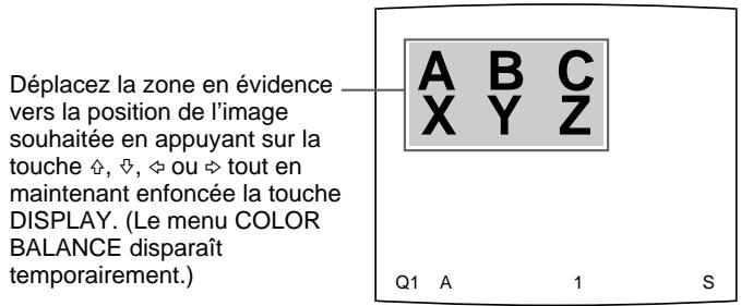 SONY UP-50 - Pour réinitialiser les valeurs sur celles par défaut (50/50/05) - 1