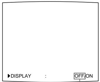 SONY UP-50 - Select OFF. - 1