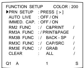 SONY UP-50 - Press the button. - 1