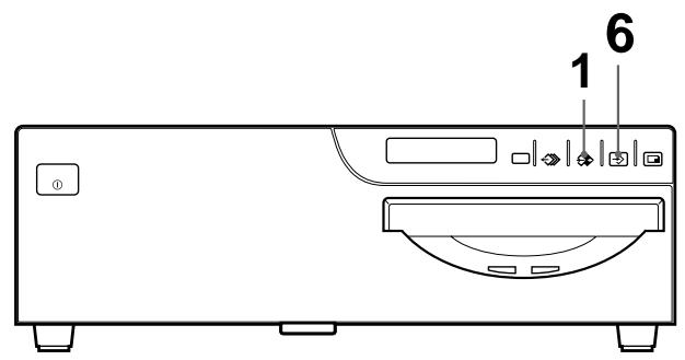 SONY UP-50 - Avant de régler l'équilibre des couleurs - 1