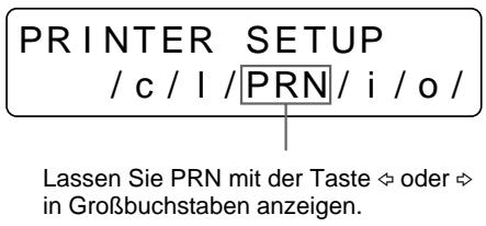 SONY UP-50 - Einstellen der Funktion der Taste CLEAR - 3