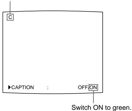 SONY UP-50 - Select ON. - 1