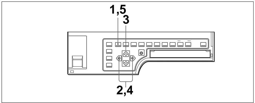 SONY UP-50 - Einstellen der Druckmenge im Menü - 1
