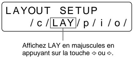 SONY UP-50 - Sélection du mode de laminage - 3
