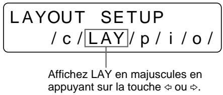 SONY UP-50 - Pour sélectionner le mode de mémoire sur le menu - 3
