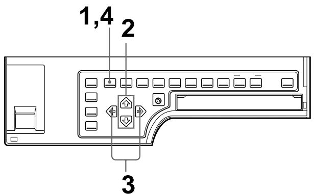 SONY UP-50 - Sélection du mode de laminage - 1